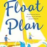 Illustrated cover in blue and yellow of a white man and a woman on a sailboat on the ocean