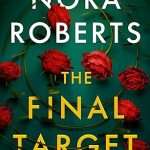 Dark green cover with twining red roses, yellow titles over the top